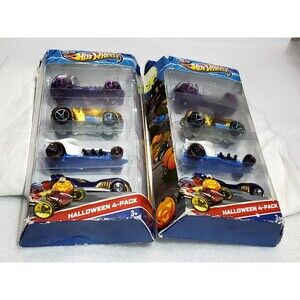 Hot Wheels 2013 Halloween 4-Pack Set Target Exclusive – Lot of 2 New